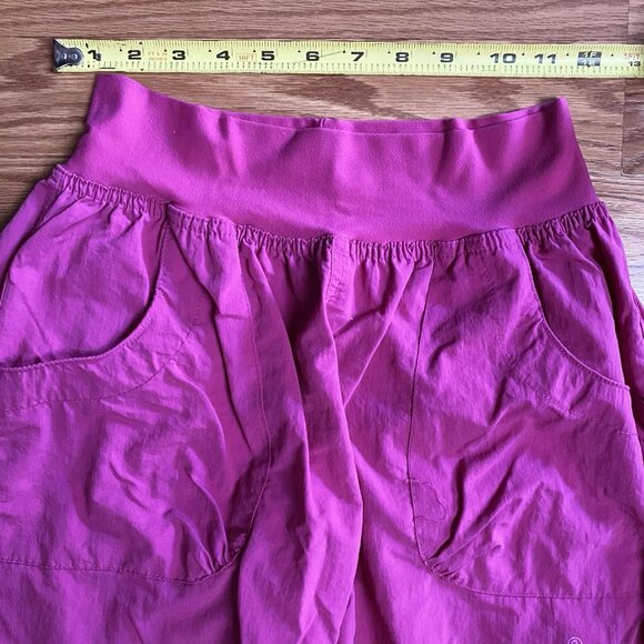 ZUMBA Pants Convertible Capri Dance Fitness Elite Wear Womens Small Hot Pink M - Picture 9 of 12